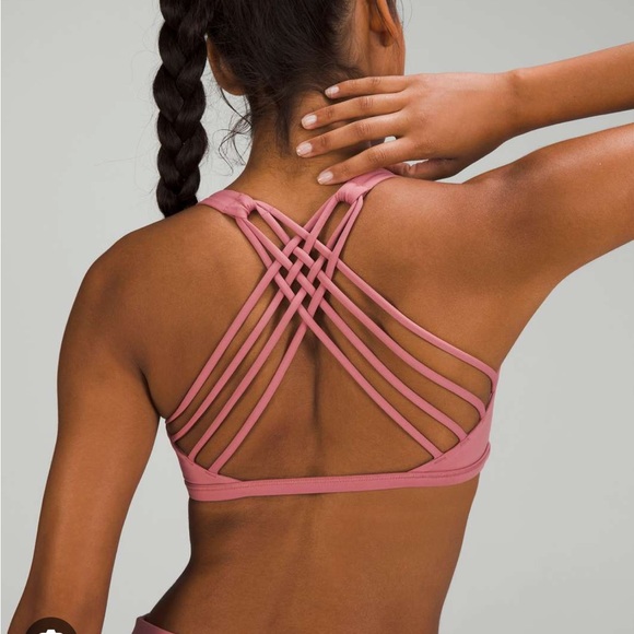 lululemon athletica Other - Lululemon free to be wild bra brier rose 4